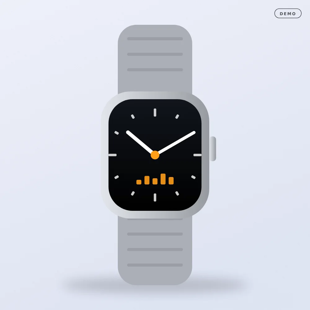 Orbit Smartwatch 2 (detail) — demo illustration